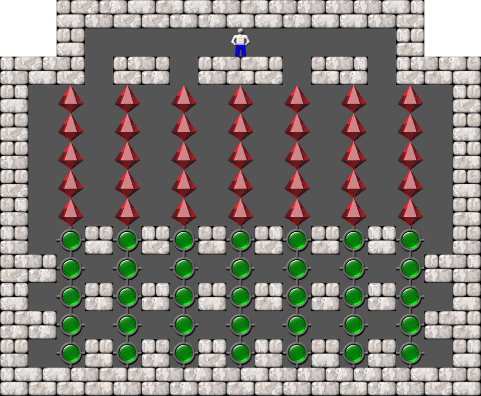 Sokoban 1,000,002 candlelights level 12